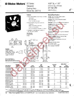 D47-B15A-05W2-100 datasheet  